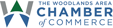 Logo Recognizing Advanced Foot Care's affiliation with Woodlands Area Chamber of Commerce